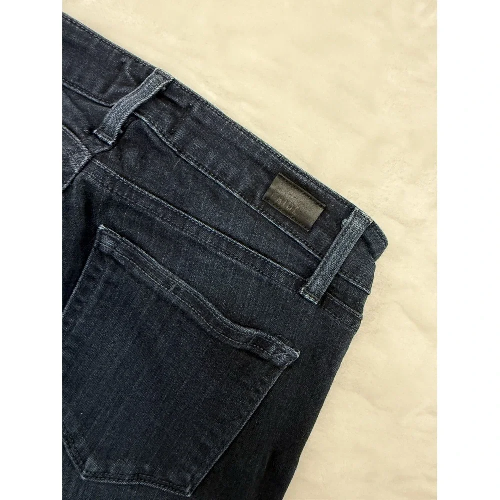 Paige Verdugo Ultra Skinny Women's Jeans Size 25 Dark Wash Stretch‎ Midrise